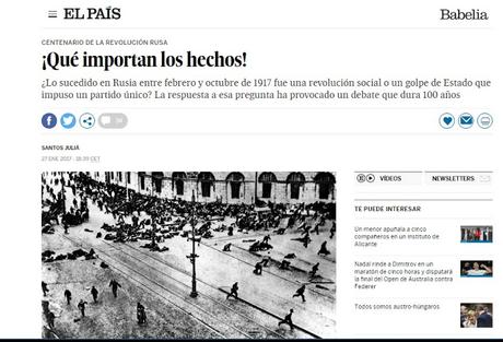 ESTE AÑO SE ESCRIBIRÁ MUCHO SOBRE LA REVOLUCIÓN RUSA EN SU CENTENARIO