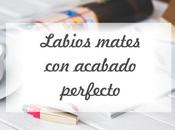 Labios mates acabado perfecto