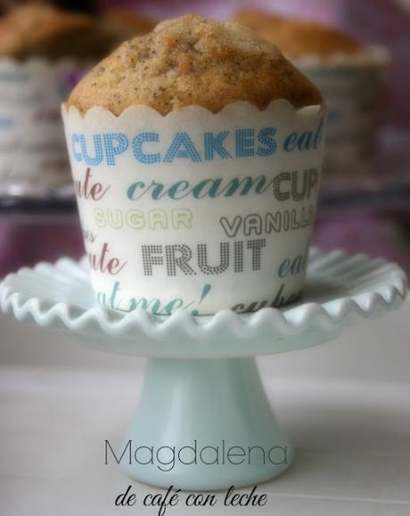 Magdalenas de café con leche