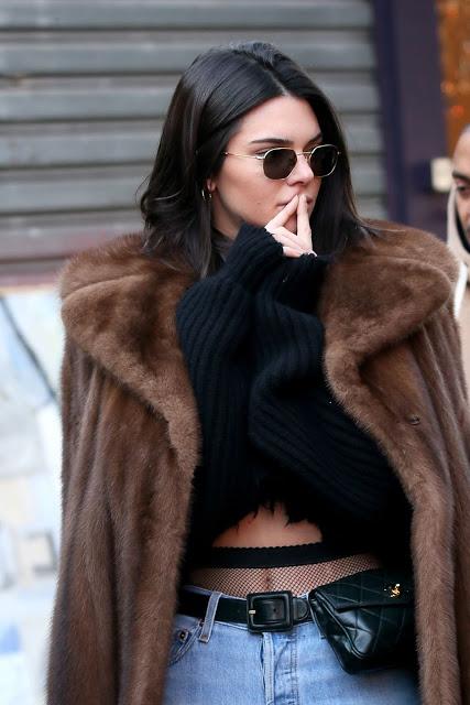 Kendall Jenner en la semana de la moda de París enero 2017