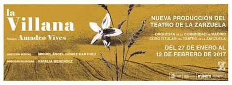 Resultado de imagen de teatro de la zarzuela la villana