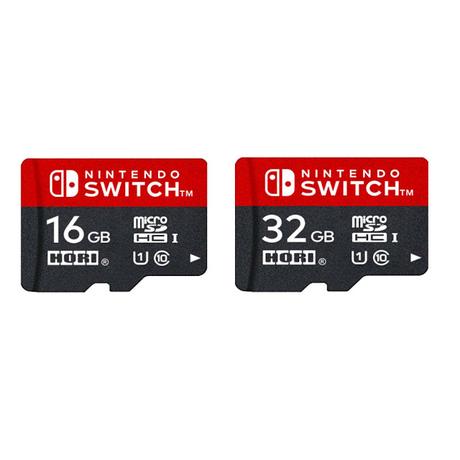 Hori anuncia tarjetas micro SD para Nintendo Switch