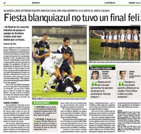 29 de Enero en ALianza Lima [Perico León]