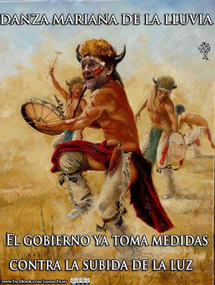 Suben la luz y las olas de protestas.