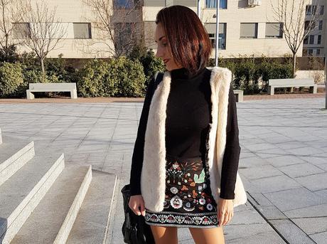 Outfit: Falda Clon Zara Outfit: Falda Clon Zara