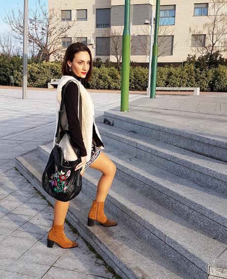 Outfit: Falda Clon Zara