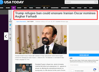 Director iraní nominado al Óscar no podrá asistir a la ceremonia por el decreto de Trump