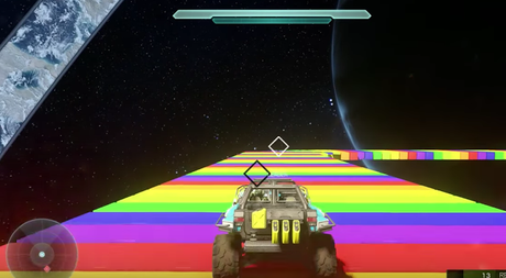 Recrean la senda arcoiris de Mario Kart en Halo 5