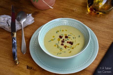 Crema de Calabacín y Cebolla