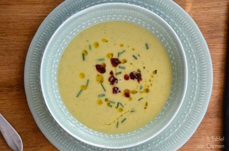 Crema de Calabacín y Cebolla