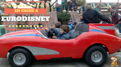 viaje a paris disneyland con niños en coche alquiler