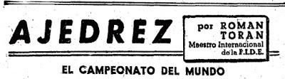 Los Mundiales de Torán - Botvinnik vs Tal 1960 (y 6)