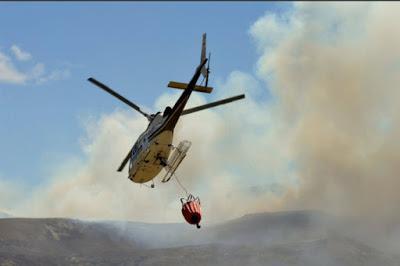 Junín de los Andes: el intendente Corazzini en el incendio
