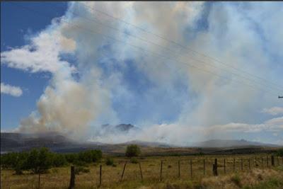 Junín de los Andes: el intendente Corazzini en el incendio