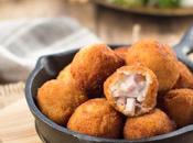 Croquetas jamón york cebolla roja "Amigas unidas click"