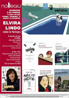 Domingo 5, Diálogo con Elvira Lindo en Nollegiu