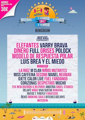SanSan Festival 2017: Elefantes, Dinero, Varry Brava, Full, Grises, Polock, Modelo de Respuesta Polar, Luis Brea...
