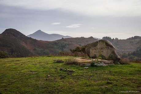 La cima del Argangoita