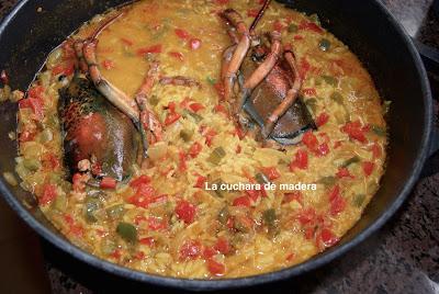 ARROZ CALDOSO CON BOGAVANTE