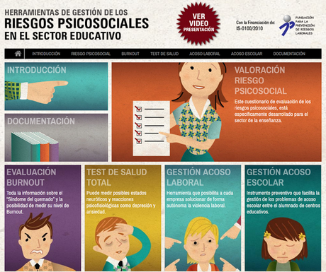 Herramientas de gestión de los riesgos psicosociales en el sector educativo Herramientas de gestión de los riesgos psicosociales en el sector educativo