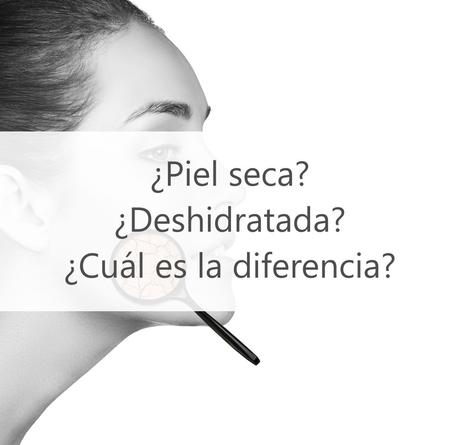 diferencia entre piel seca y piel deshidratada