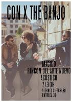 Concierto de Con x the banjo en El rincón del arte nuevo