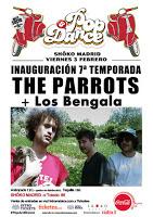 Concierto de Los Bengala y The Parrots en Shoko