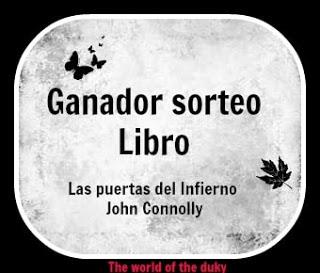 Ganador sorteo Libro