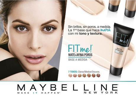 Fit Me Matte de Maybelline ha llegado a España .