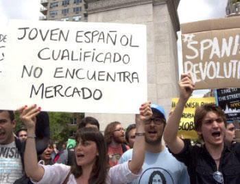Los parados españoles que emigran.