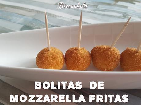 BOLITAS DE MOZZARELLA FRITAS