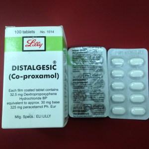 Medicamentos retirados del mercado que continúan recetándose Distalgesic