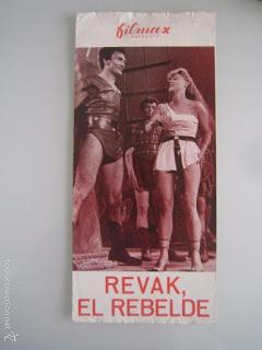 REVAK EL REBELDE (Italia, 1961) Aventuras, Épico