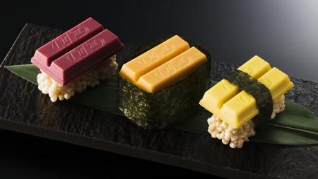 Kit Kat lanza una edición limitada para los amantes del sushi y el chocolate