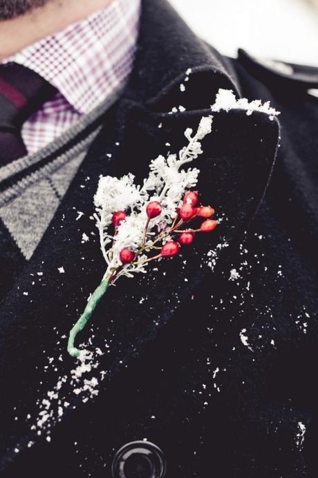 Burdeos, el color de temproada prendido novio invierno