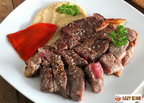 Lomo de ternera cocinado a altísima temperatura. Receta para disfrutar de la carne