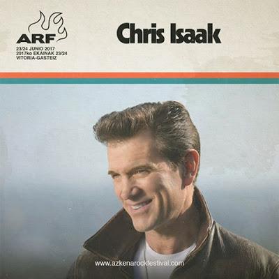 Azkena 2017: Chris Isaak, Michael Kiwanuka, Thunder, Hellsingland Underground, The Shelters, The Godfathers, The Dead Daisies...