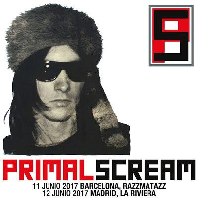 Primal Scream, en junio en Barcelona (Razzmatazz) y Madrid (La Riviera)