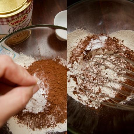 Madeleines de cacao y sidra con mascarpone de arándanos, sabor en cada bocado