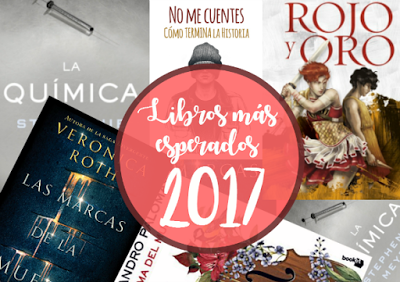 ¡Libros más esperados para este 2017!