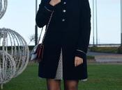 Outfit vestido abrigo zara