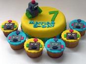 Cuatro bollitos decorados para cumpleaños fiestas infantiles