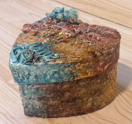 Cajita decorada, en colaboración con Creavea, día 3