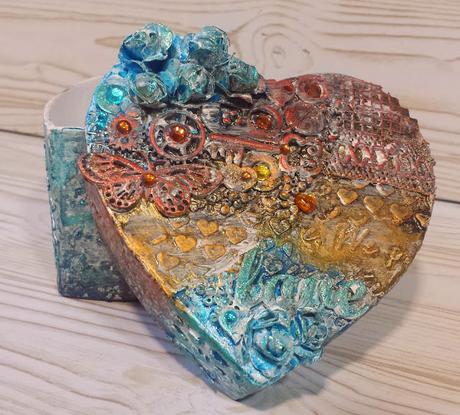 Cajita decorada, en colaboración con Creavea, día 3