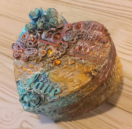 Cajita decorada, en colaboración con Creavea, día 3