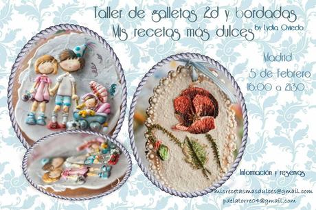 CURSOS DE GALLETAS DECORADAS (CALENDARIO DE FEBRERO 2017)