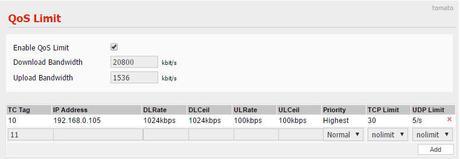 qos - limitar el ancho de banda en linksys limitar el ancho de banda en linksys