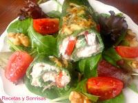 CREPS DE CHAMPIÑONES Y BEICON