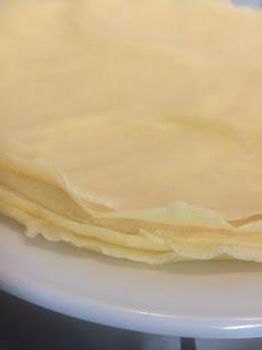 CREPS DE CHAMPIÑONES Y BEICON