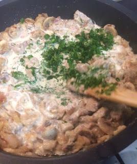 CREPS DE CHAMPIÑONES Y BEICON